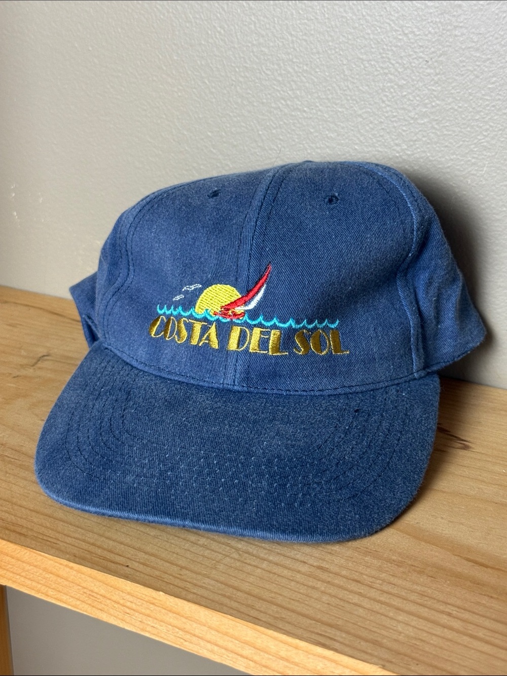 Costa Del Sol Long Brim Denim Hat
